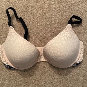 Hardly Worn PINK Push-Up Bra